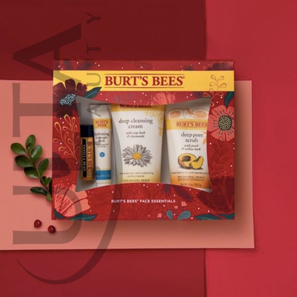 BURT'S BEES Face Essentials 4-piece Holiday Set - Picture 9 of 9